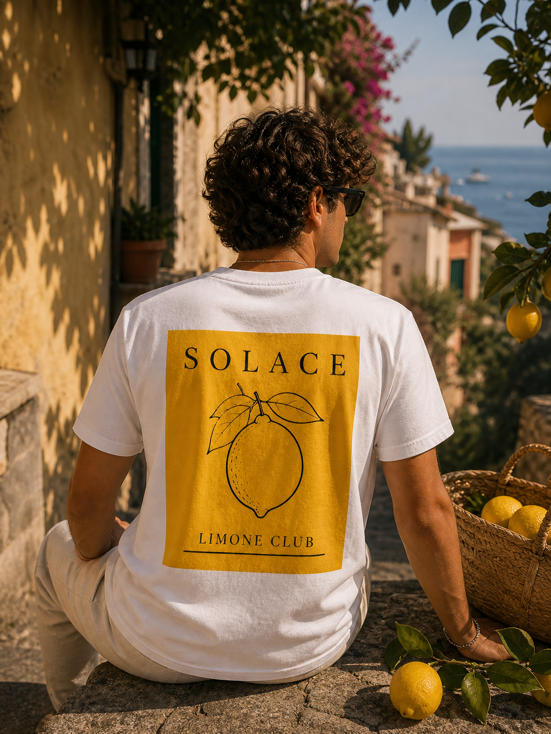Limone Club — Amalfi Block Tee
